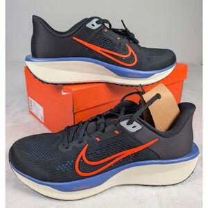 Nike Quest 6 Road Running Shoes Mens‎ sz 11.5 Black Crimson Blue NEW NIB